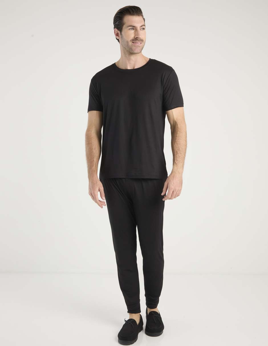 Pantalón pijama de algodón para hombre 1