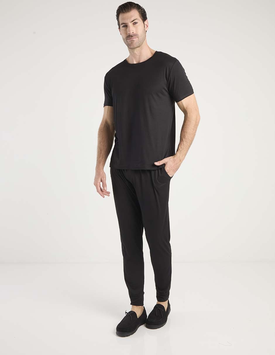 Pantalón pijama de algodón para hombre 4