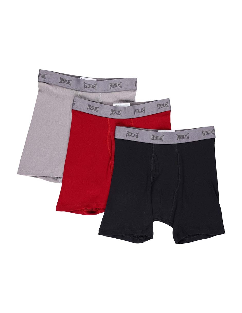 Set de bóxer de algodón para hombre 2
