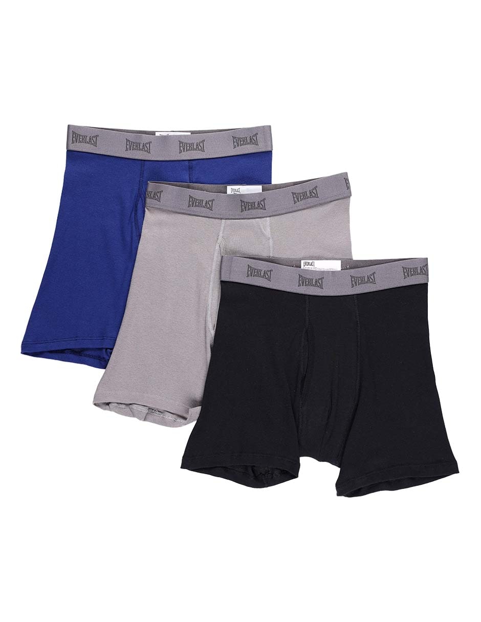 Set bóxer de algodón para hombre 3 piezas 2