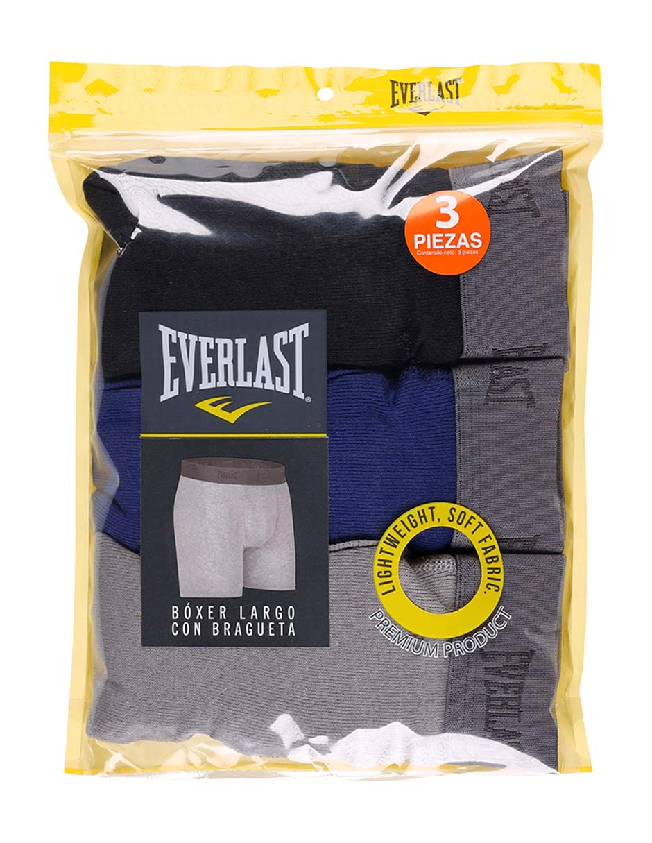 Set bóxer de algodón para hombre 3 piezas 6