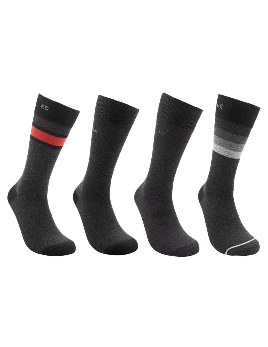 Calcetines comfort de algodón Hombre 4 pares