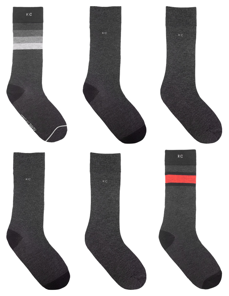 Calcetines comfort de algodón Hombre 4 pares 8
