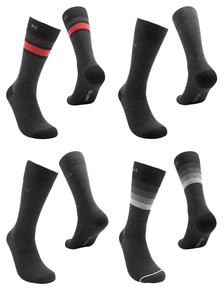 Calcetines comfort de algodón Hombre 4 pares 3