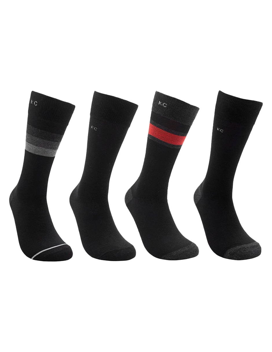 Calcetines comfort de algodón Hombre 4 pares