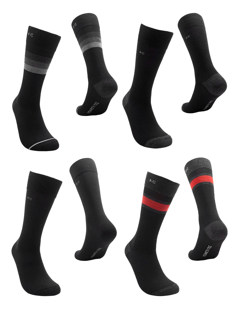 Calcetines comfort de algodón Hombre 4 pares