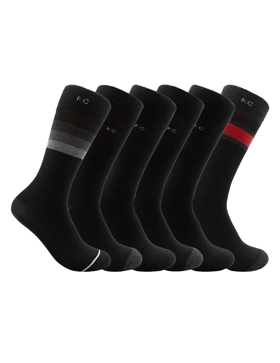 Calcetines comfort de algodón Hombre 4 pares 6