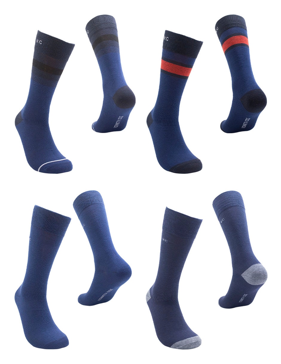 Calcetines transpirable de algodón Hombre 4 pares 3