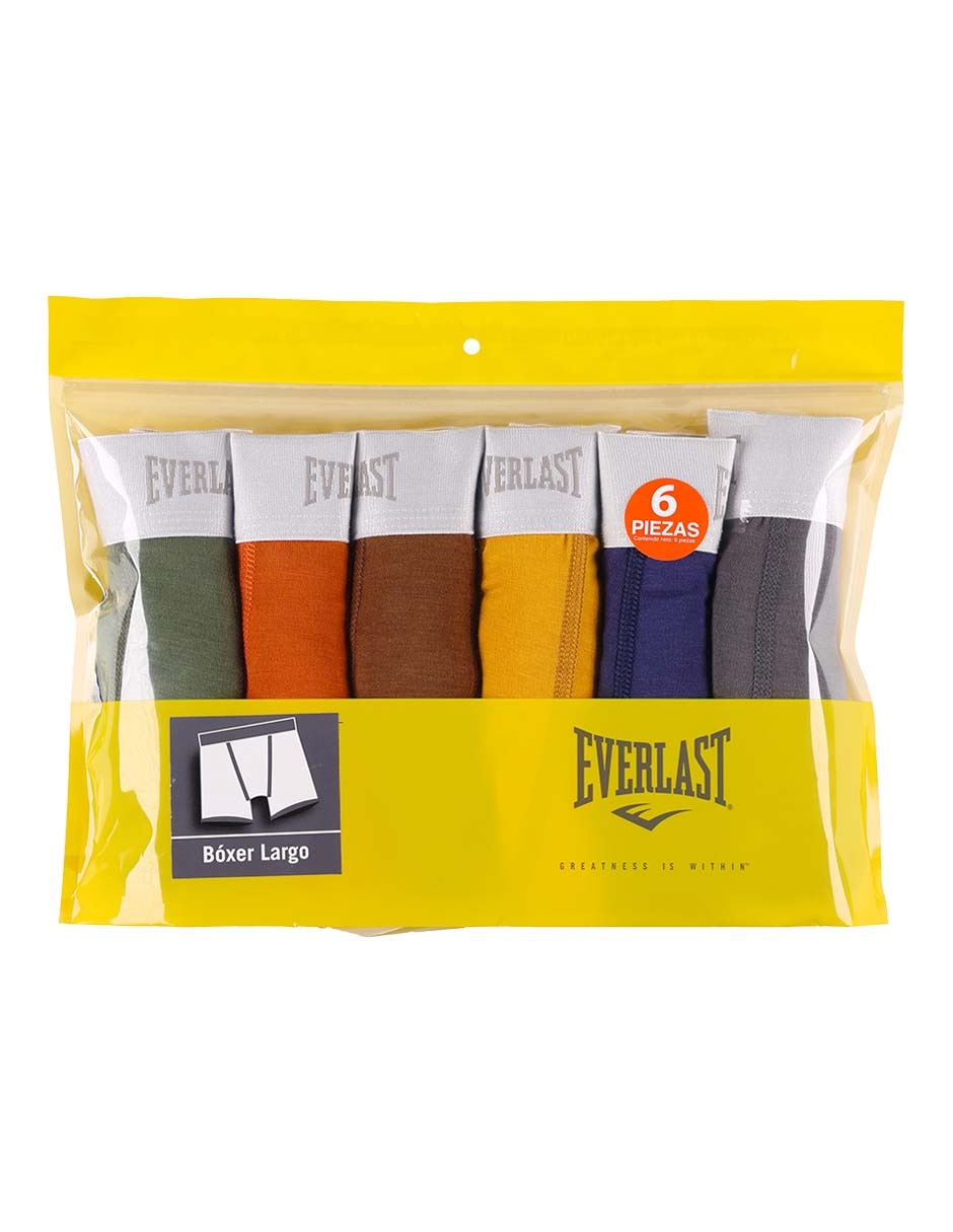 Set bóxer de algodón para hombre 6 piezas 6