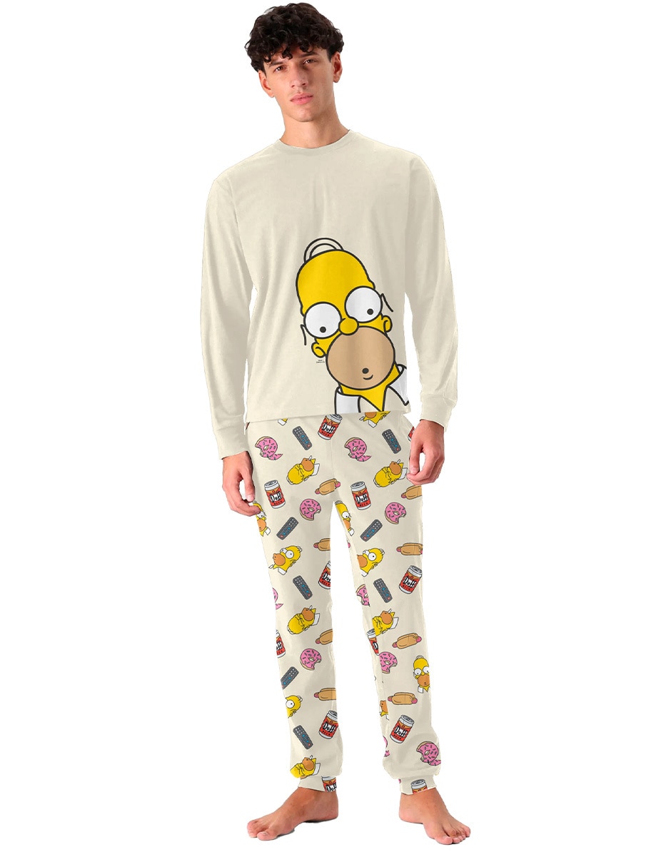 Conjunto pijama disney homero simpson para hombre