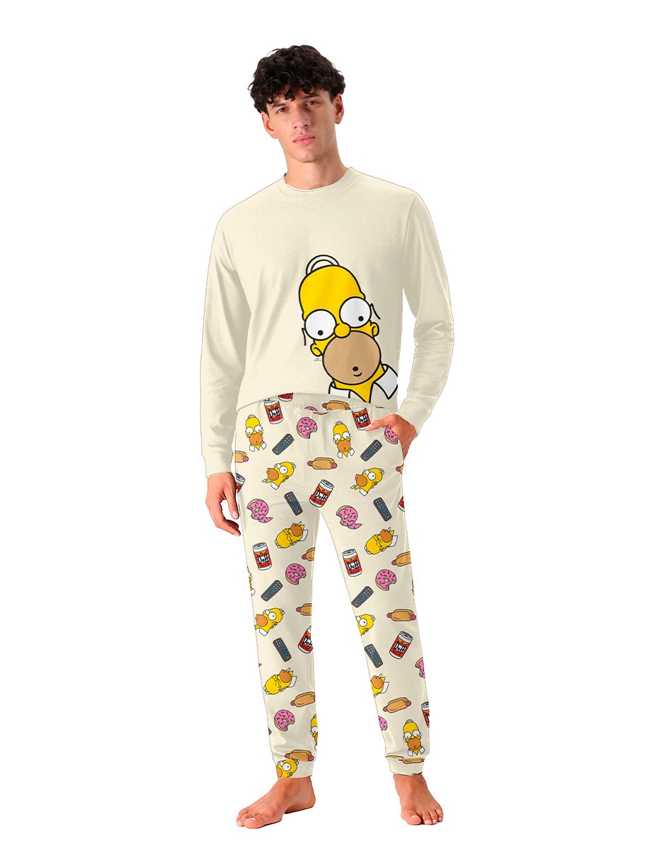 Conjunto pijama disney homero simpson para hombre