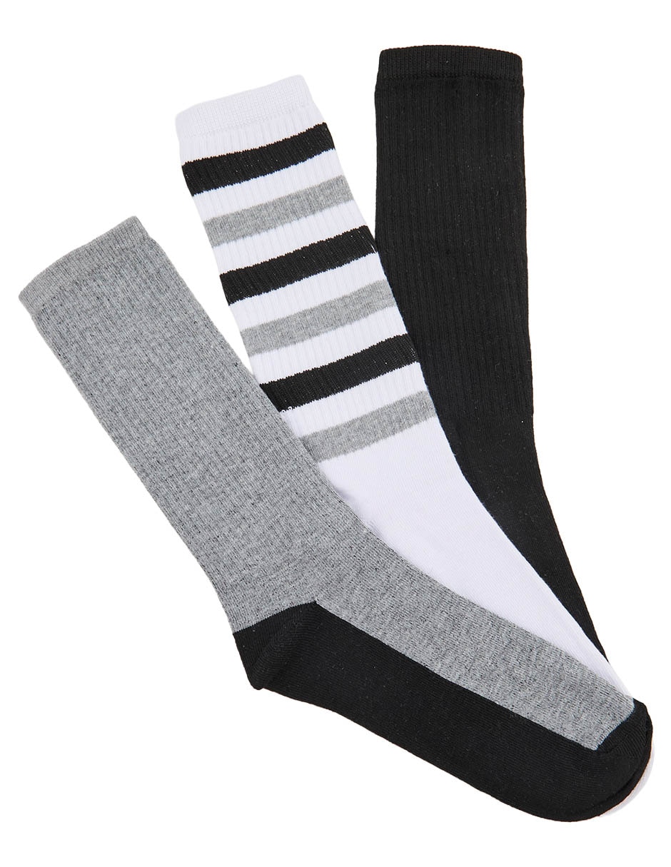 Calceta Hombre 3 pares Calceta Hombre 3 pares