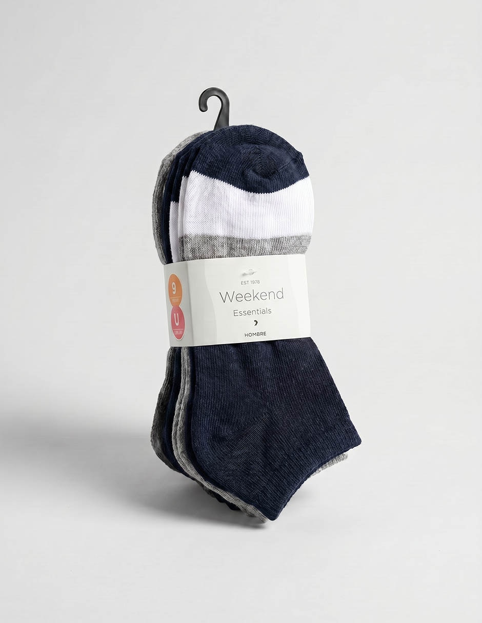 Set de tín para hombre 4 pares