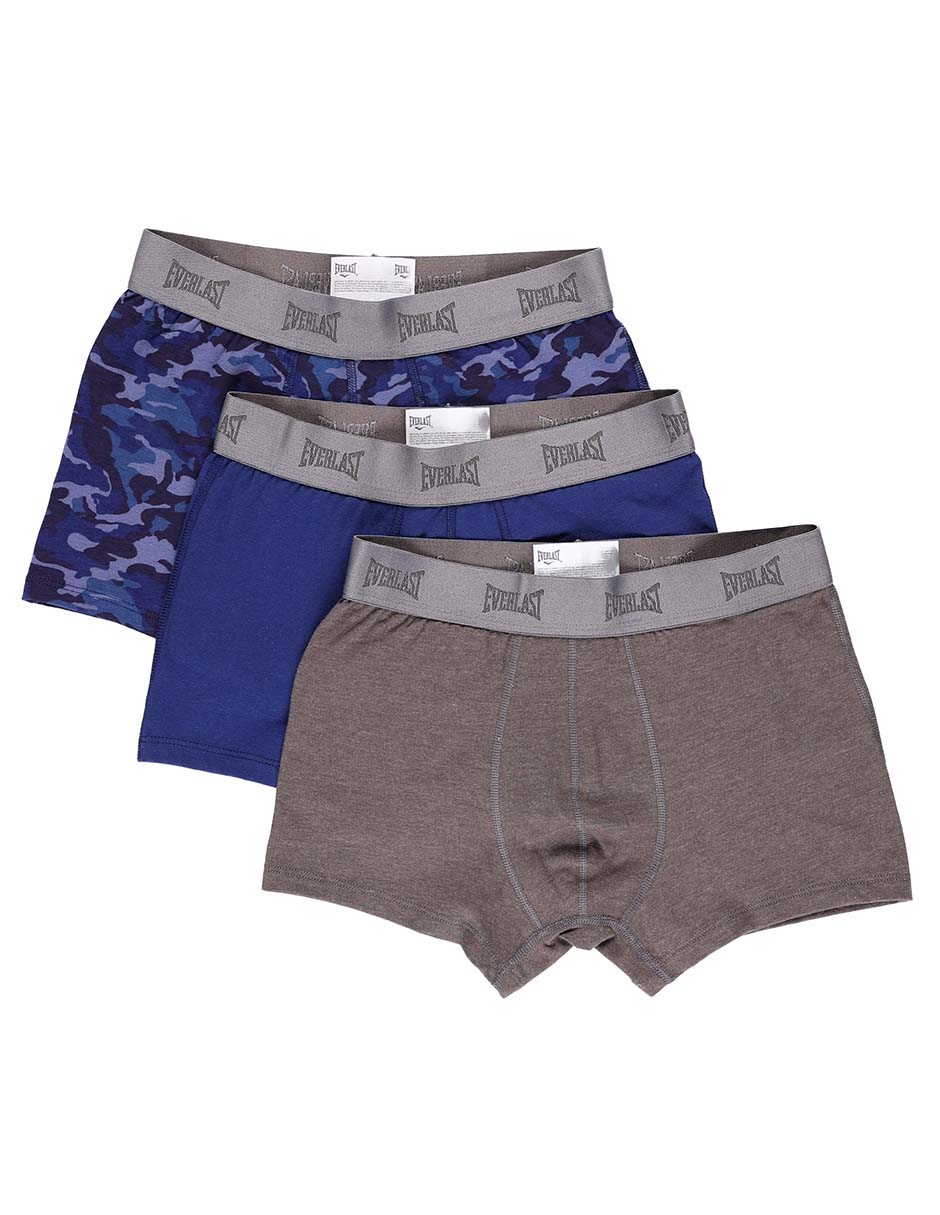 Set de bóxer de algodón para hombre 2