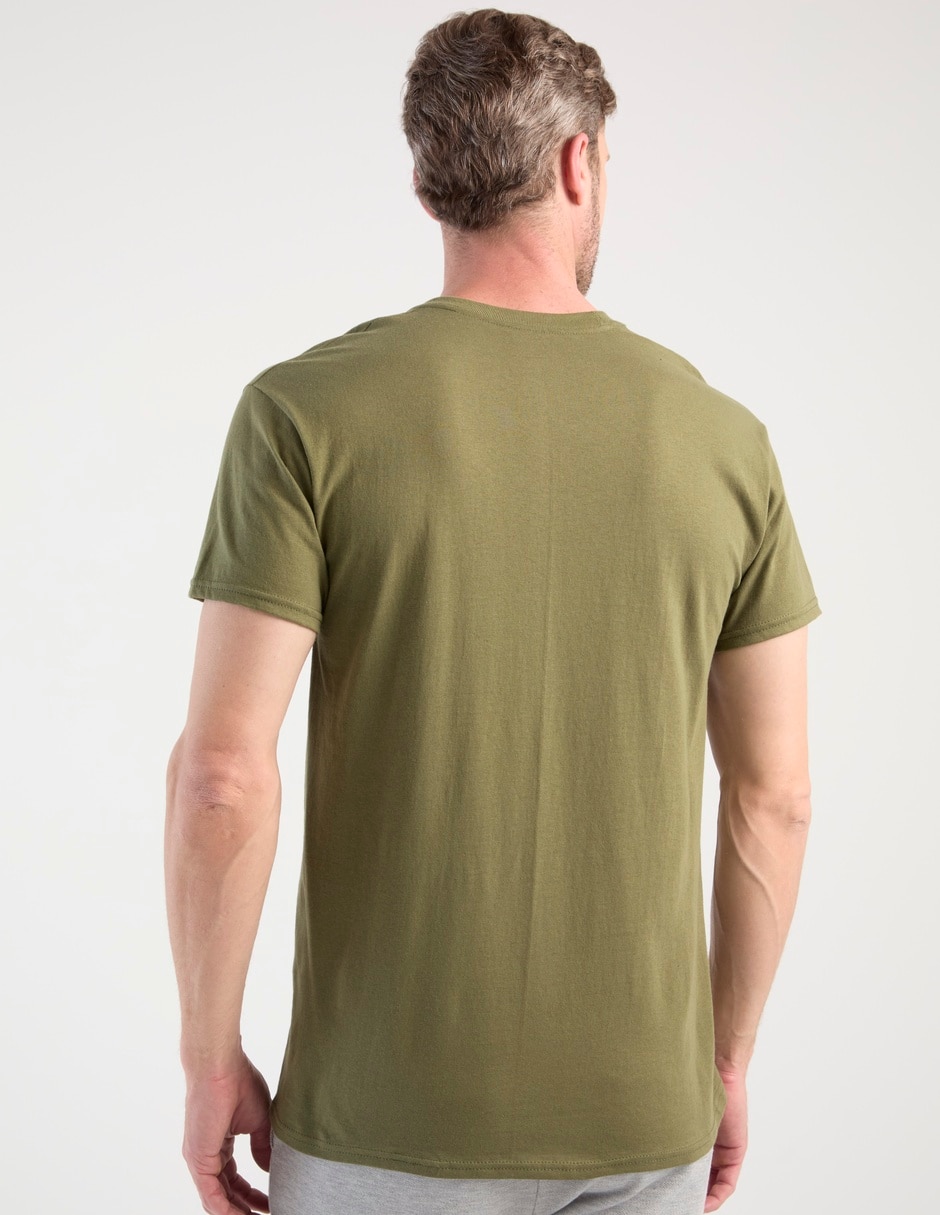 Playera cuello redondo para hombre 2