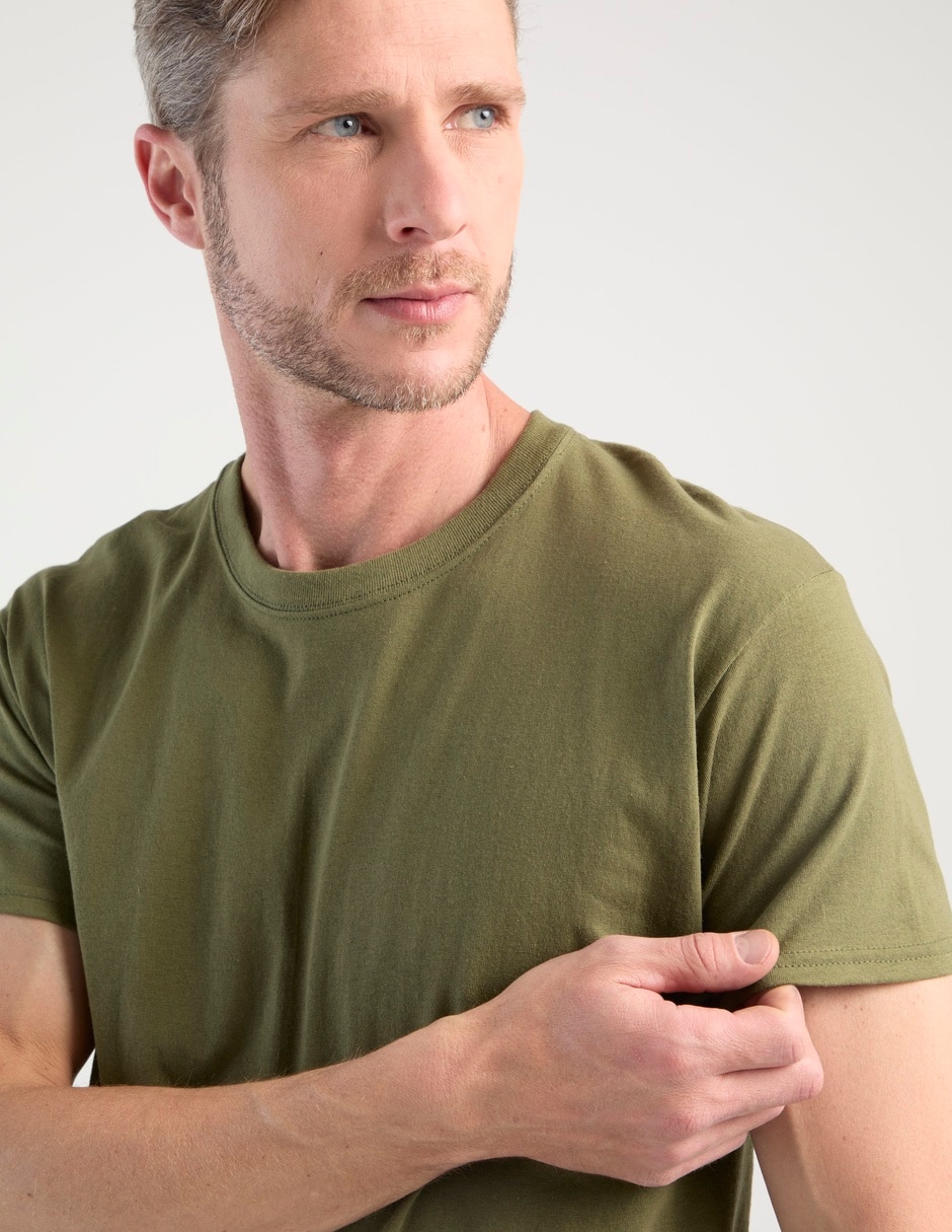 Playera cuello redondo para hombre 4