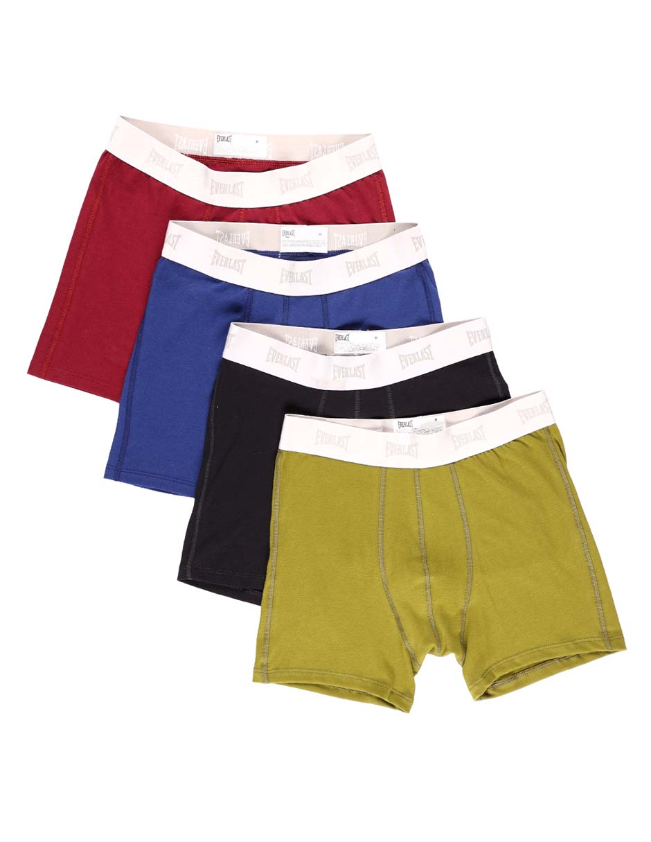 Set de bóxer de algodón para hombre 2