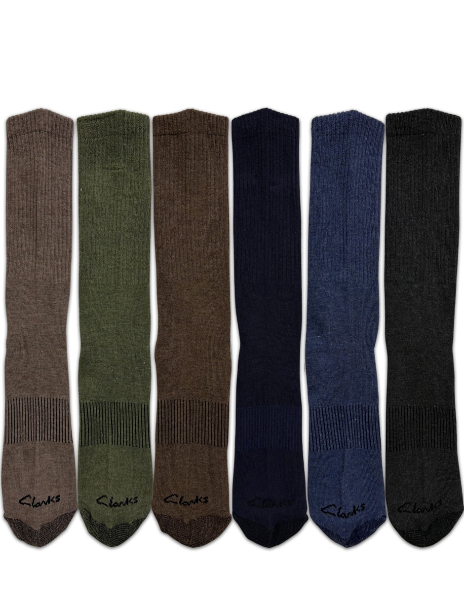 Calcetines comfort de algodón Hombre 6 pares