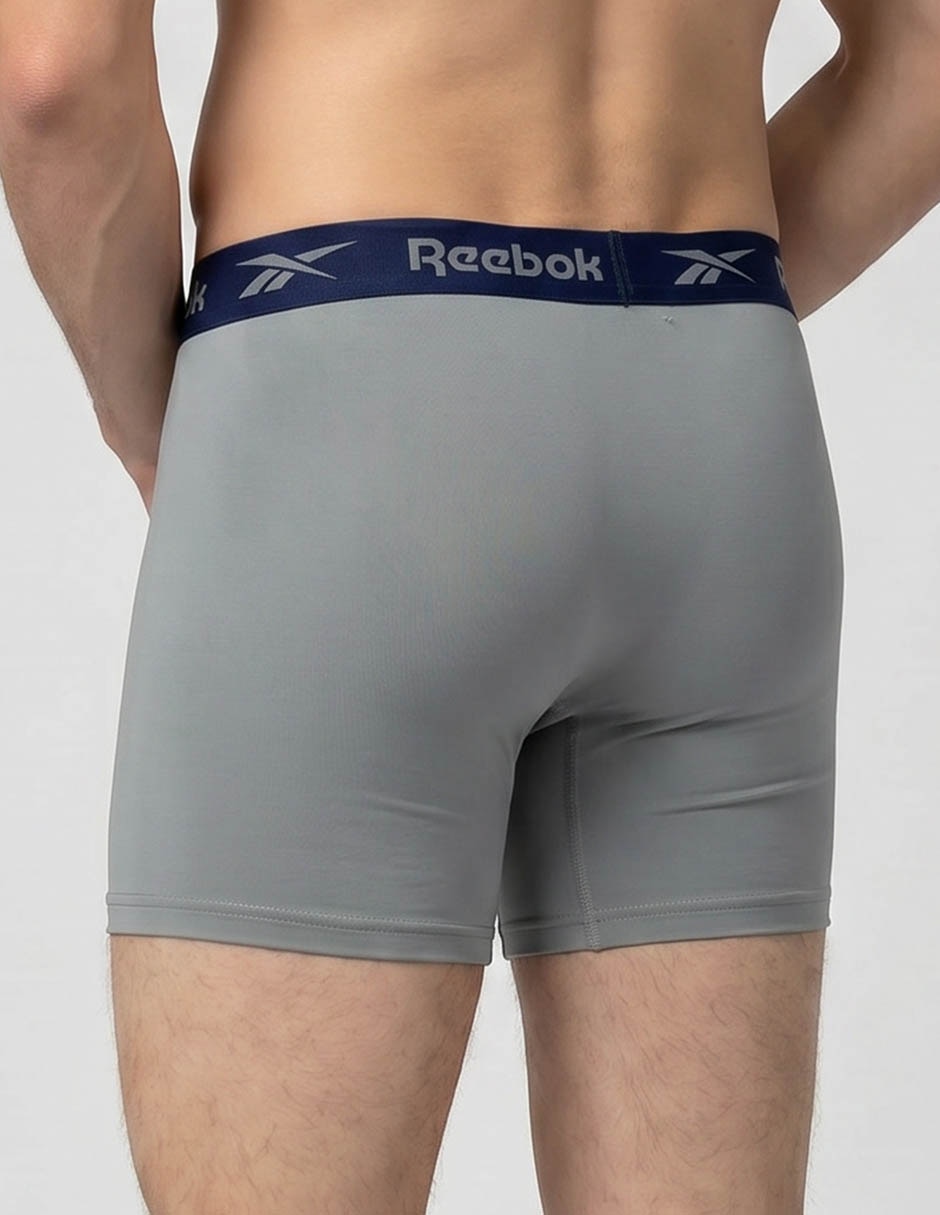 Set bóxer reebok para hombre 3 piezas