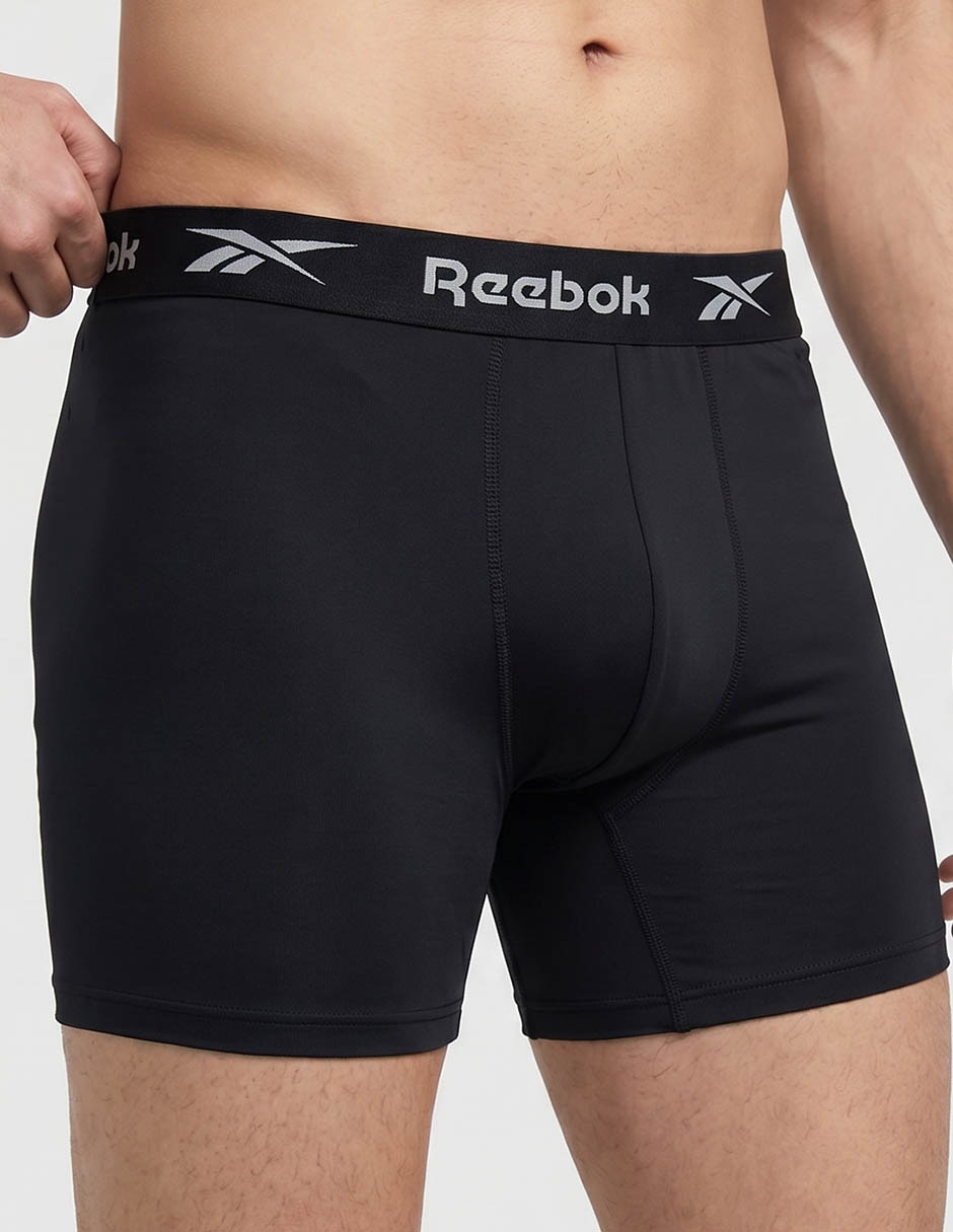 Set bóxer reebok para hombre 3 piezas