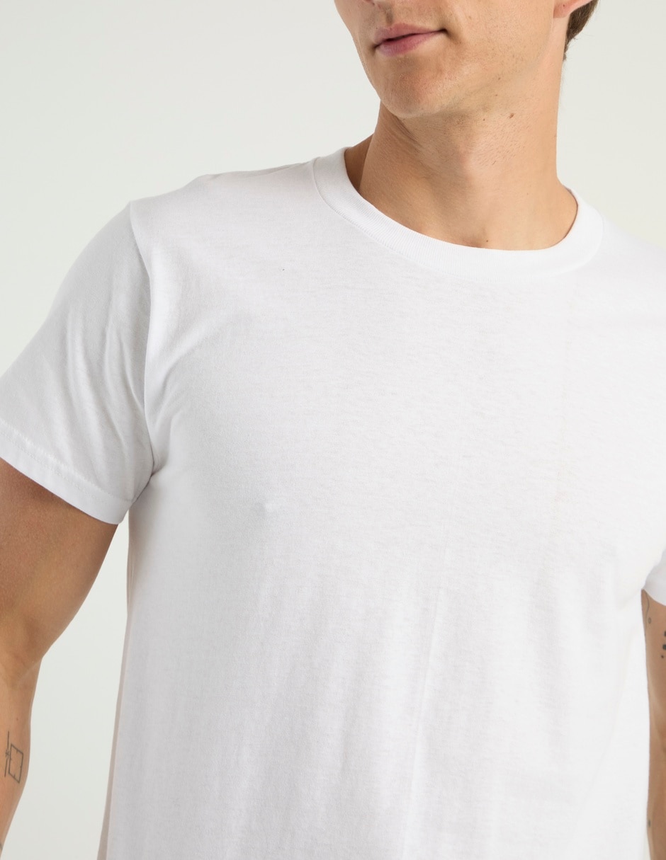 Playera cuello redondo para hombre 5
