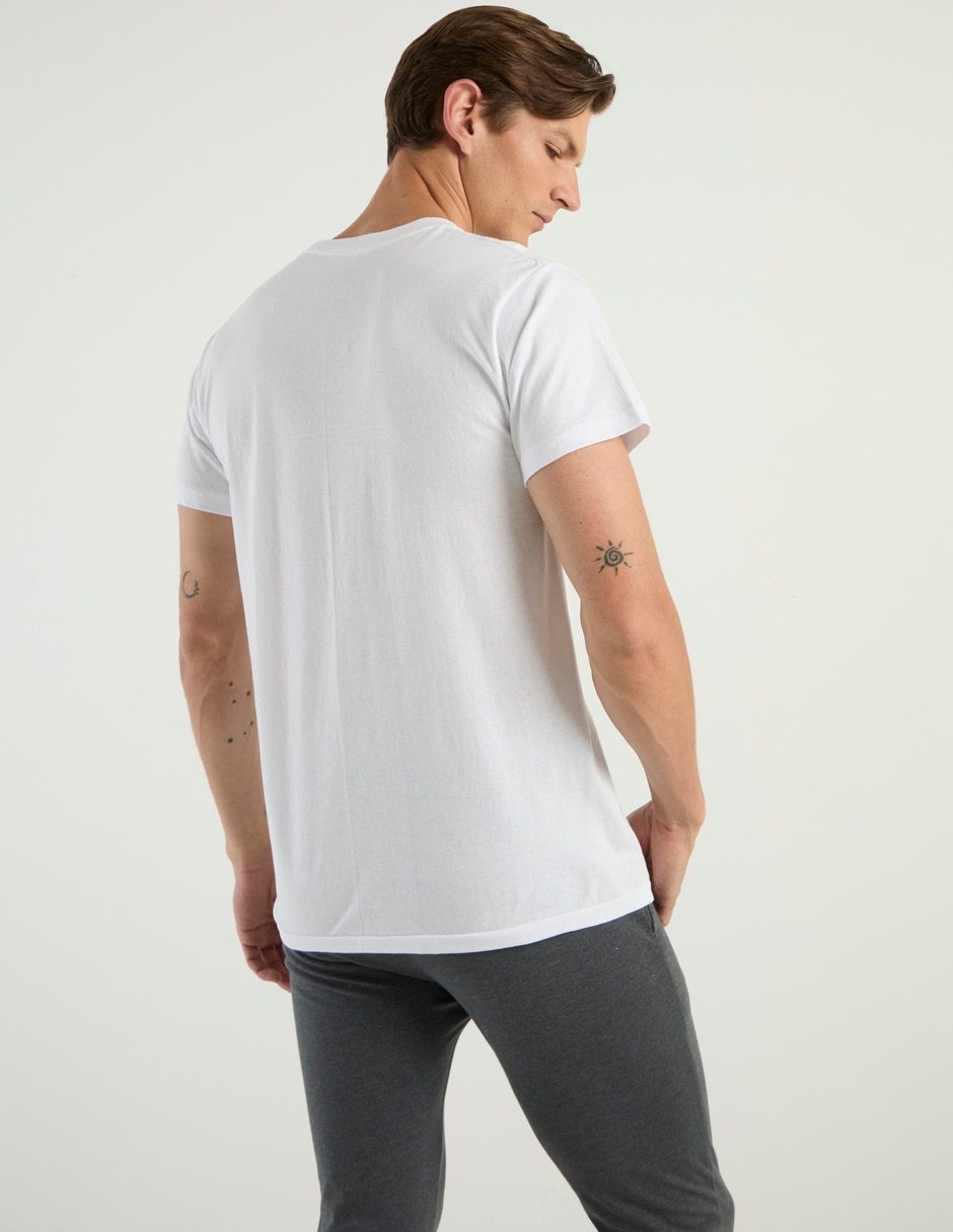 Playera cuello redondo para hombre 7