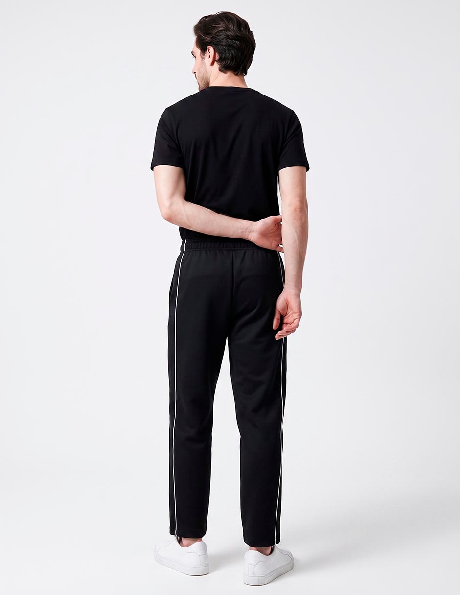 Pants regular con jareta para hombre 4
