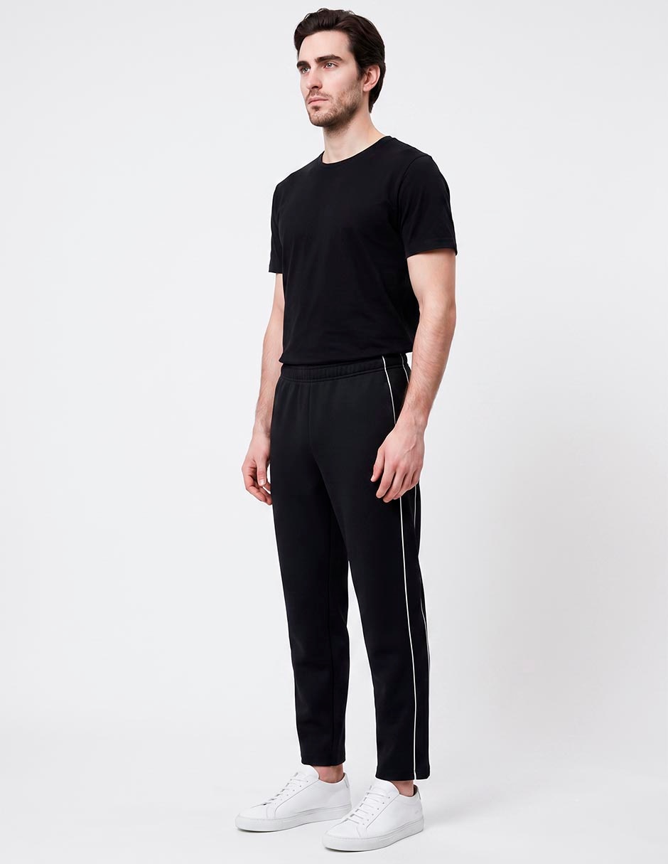 Pants regular con jareta para hombre 3