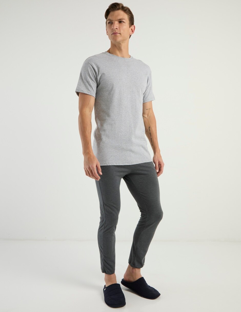 Set playera cuello redondo para hombre 2
