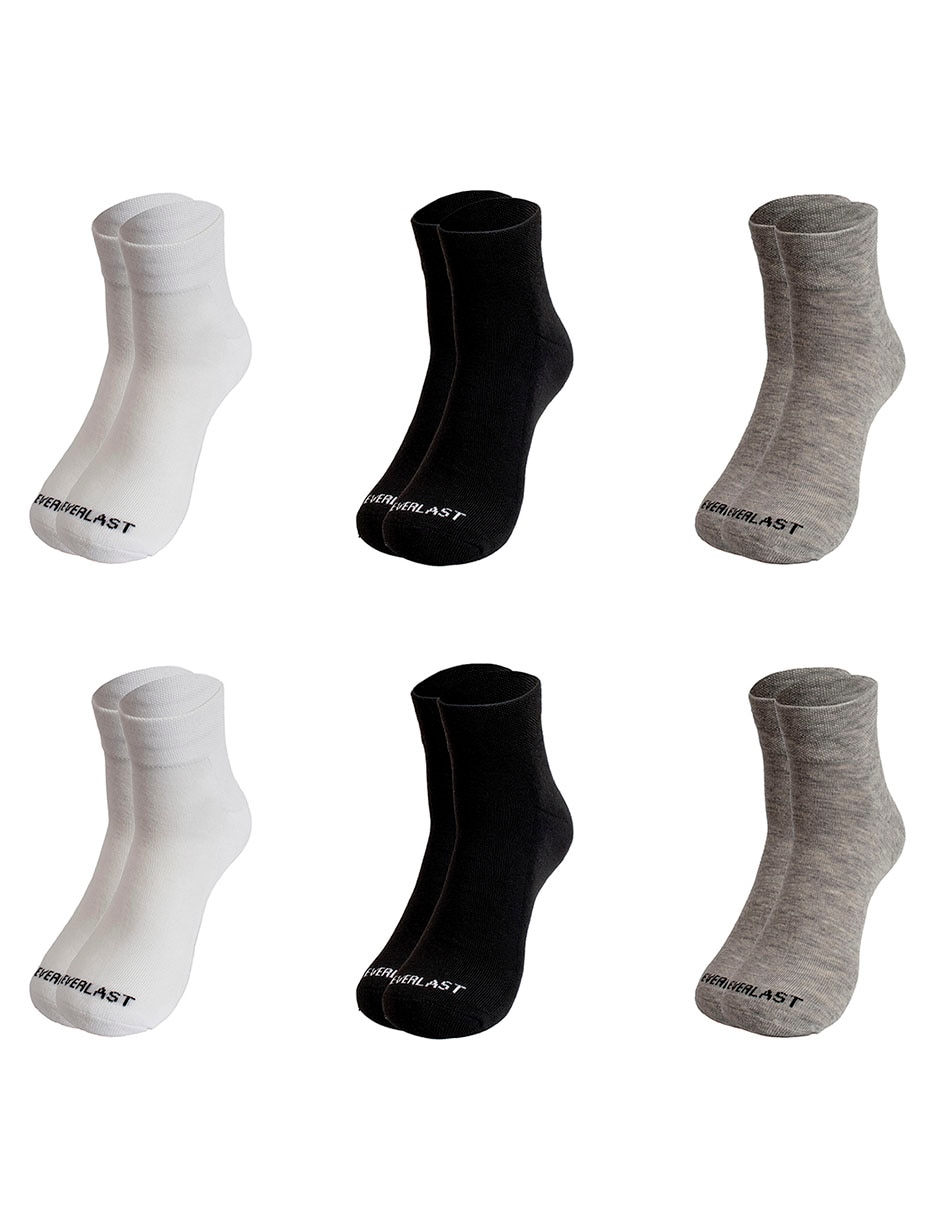 Calceta Hombre 6 pares