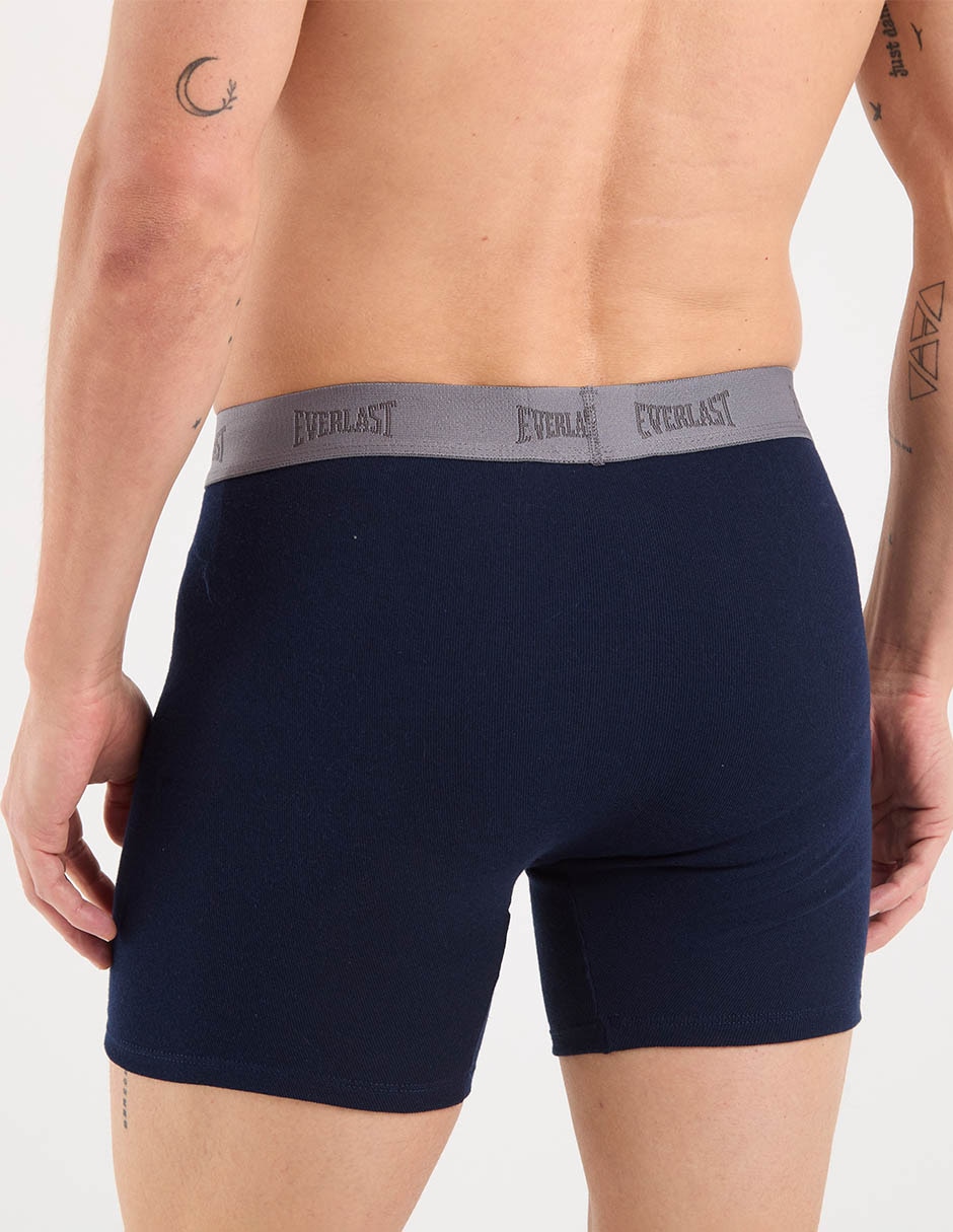 Set bóxer de algodón para hombre 3 piezas 3
