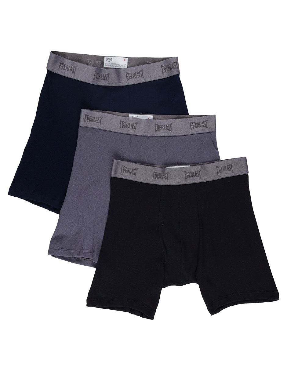 Set bóxer de algodón para hombre 3 piezas 5