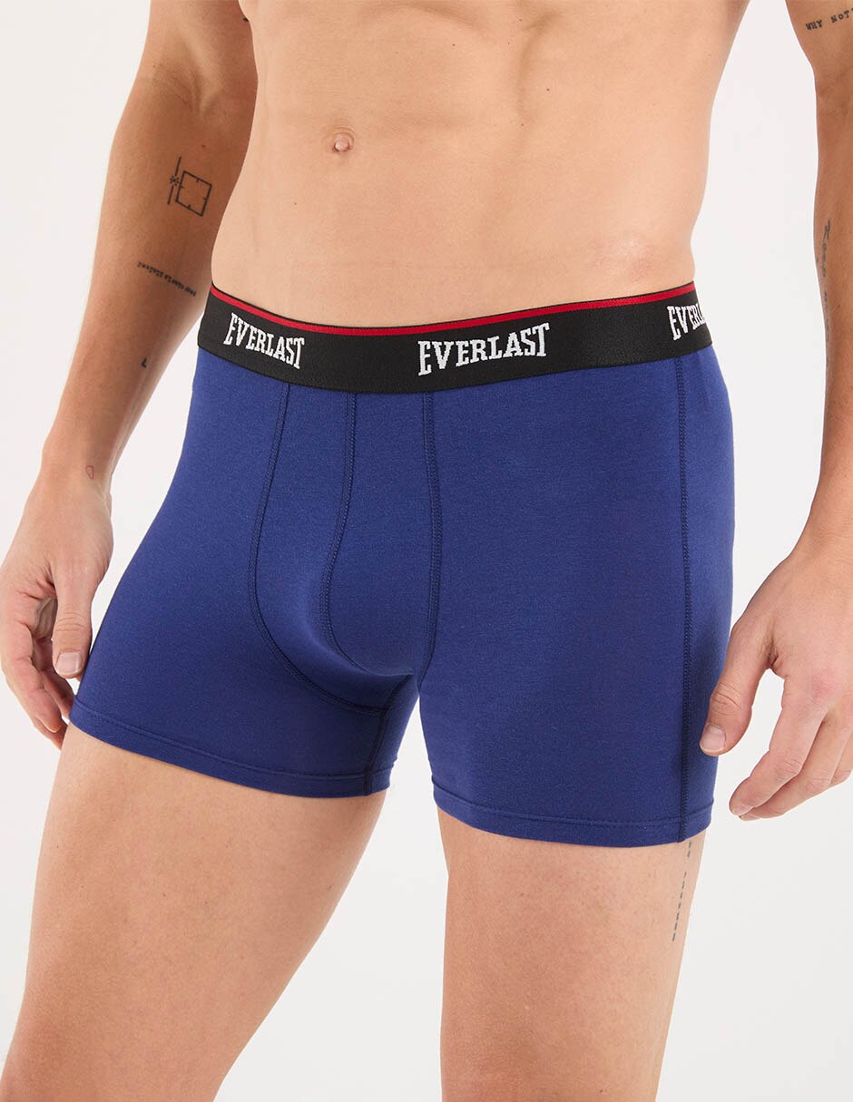 Set bóxer brief de algodón para hombre 3 piezas 2