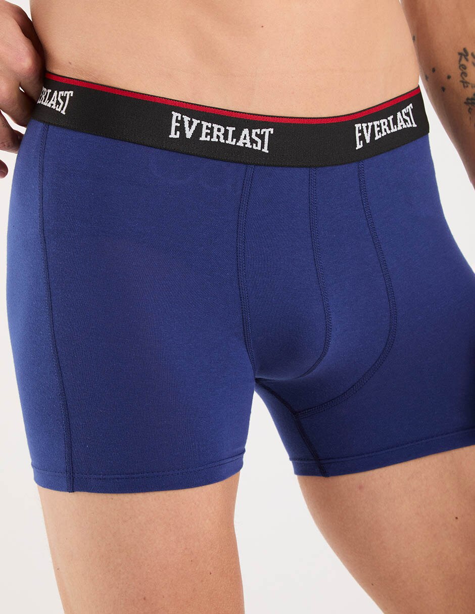 Set bóxer brief de algodón para hombre 3 piezas 4