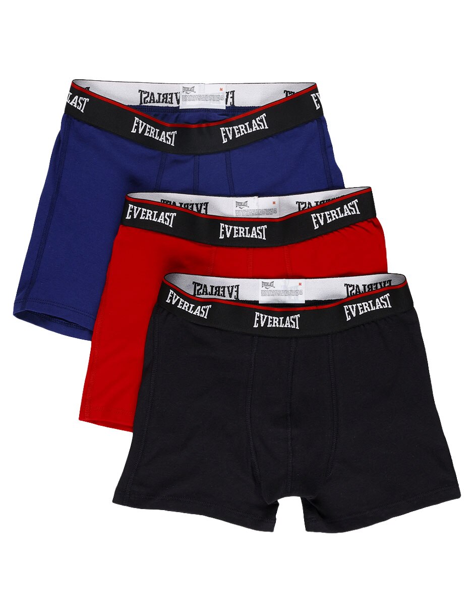 Set bóxer brief de algodón para hombre 3 piezas 5