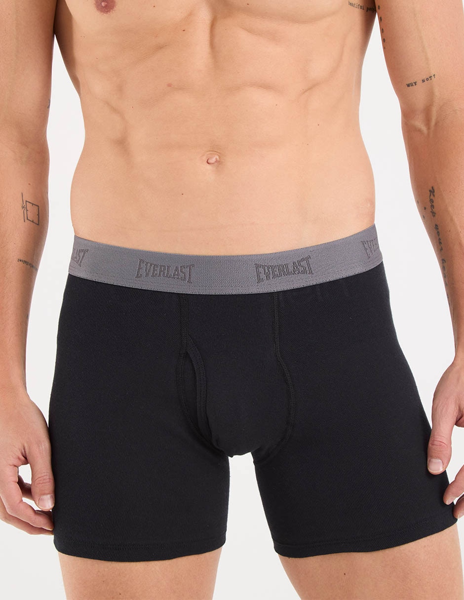 Set bóxer brief de algodón para hombre 3 piezas