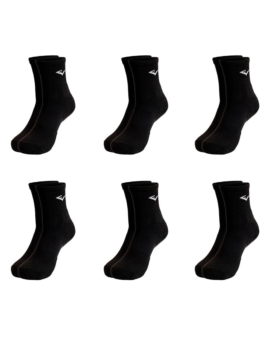 Calceta comfort Hombre 6 pares