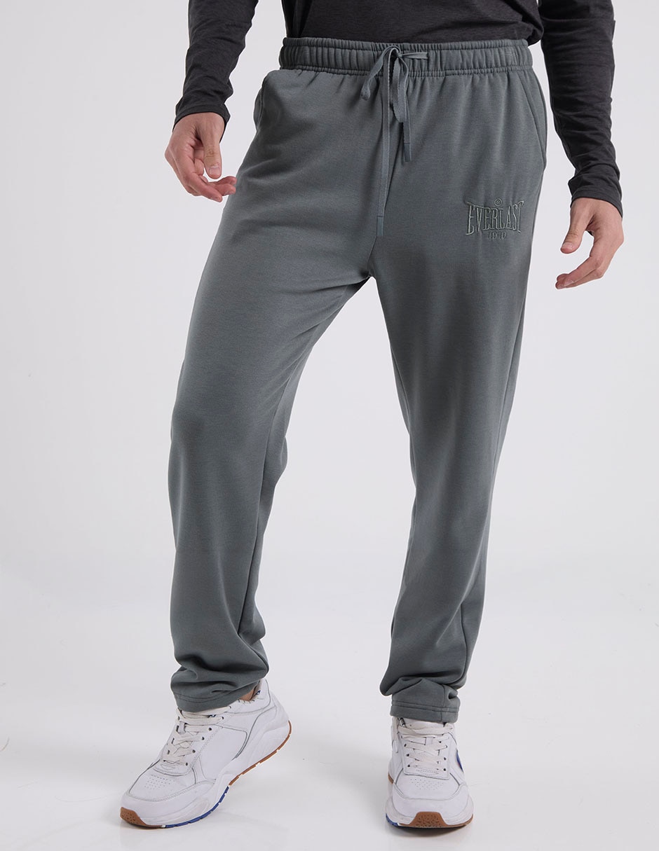 Pants regular con jareta para hombre