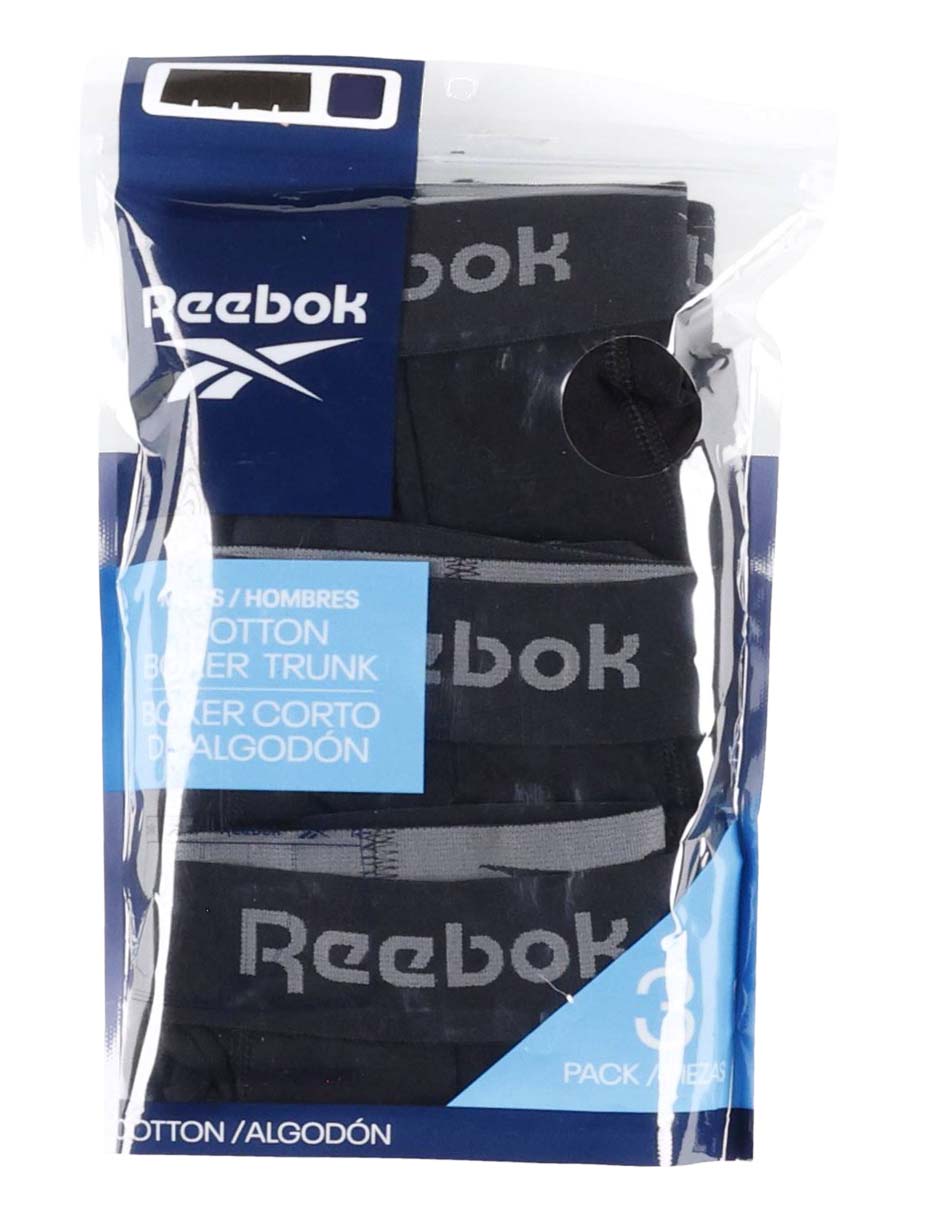 Set bóxer trunk de algodón para hombre 3 piezas 6