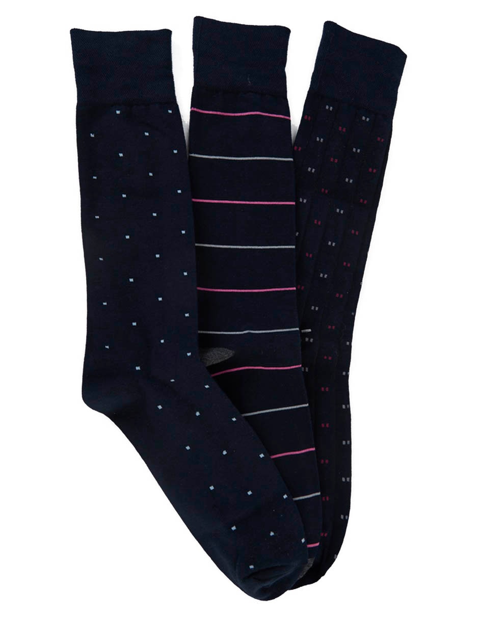 Calceta Hombre 3 pares Calceta Hombre 3 pares