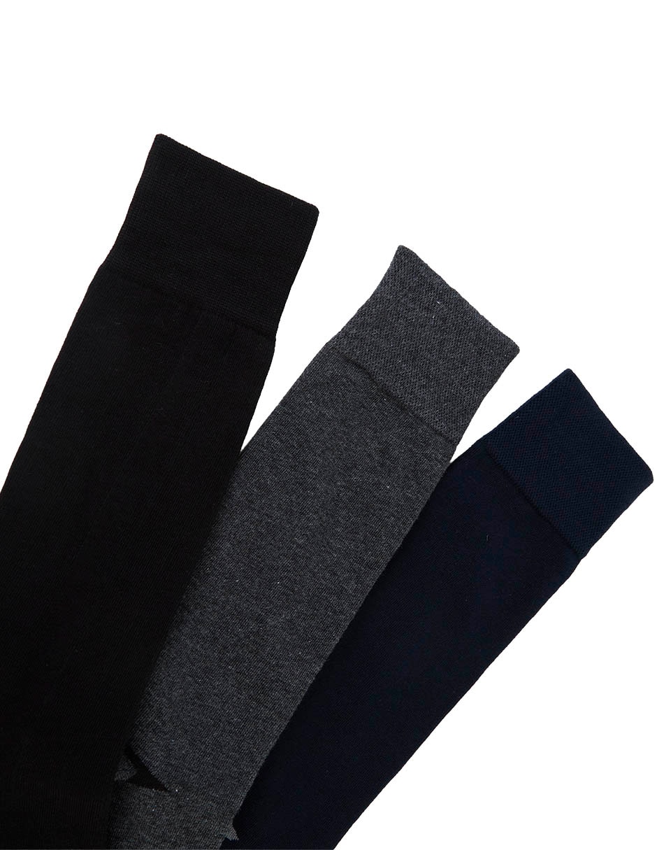 Calceta Hombre 3 pares 4