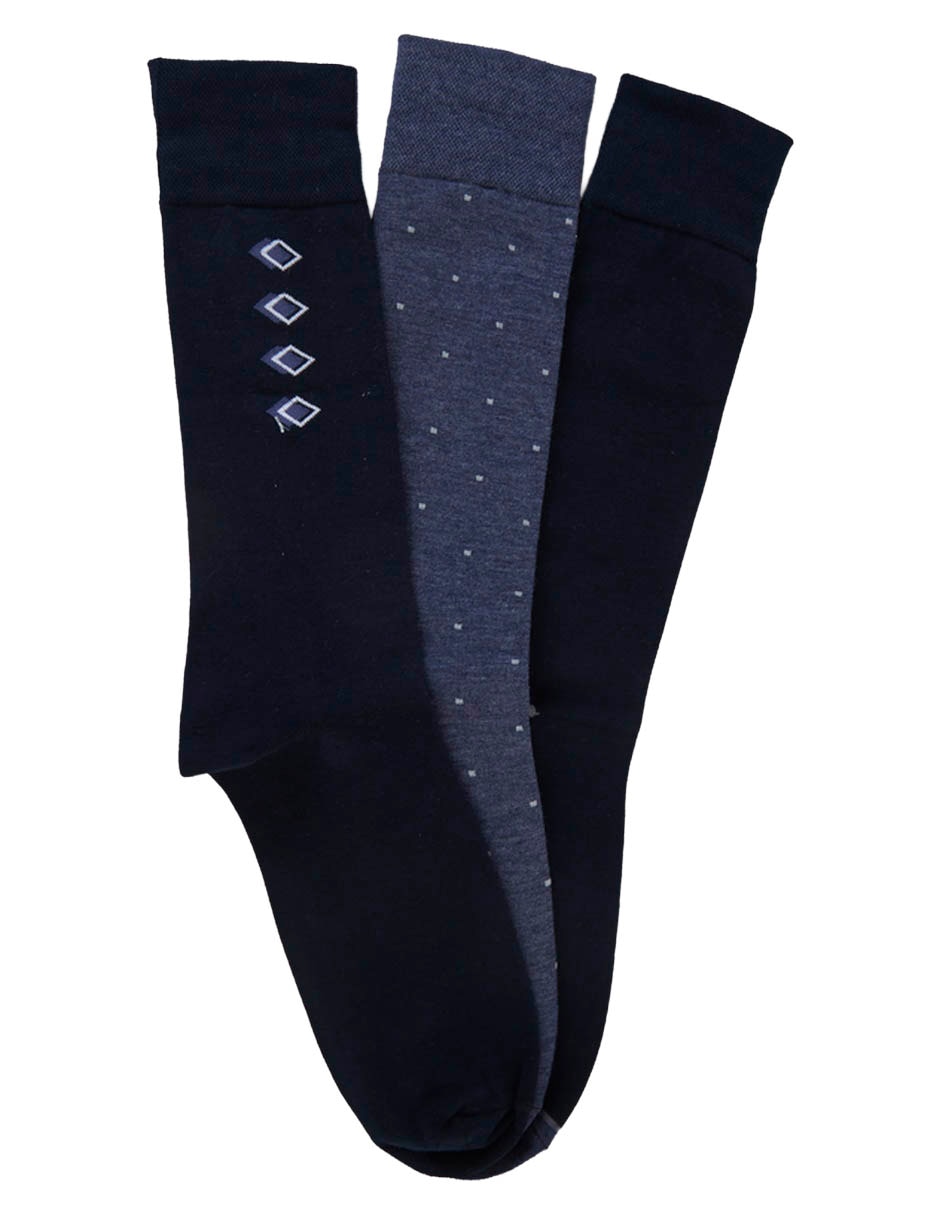 Calceta Hombre 3 pares Calceta Hombre 3 pares