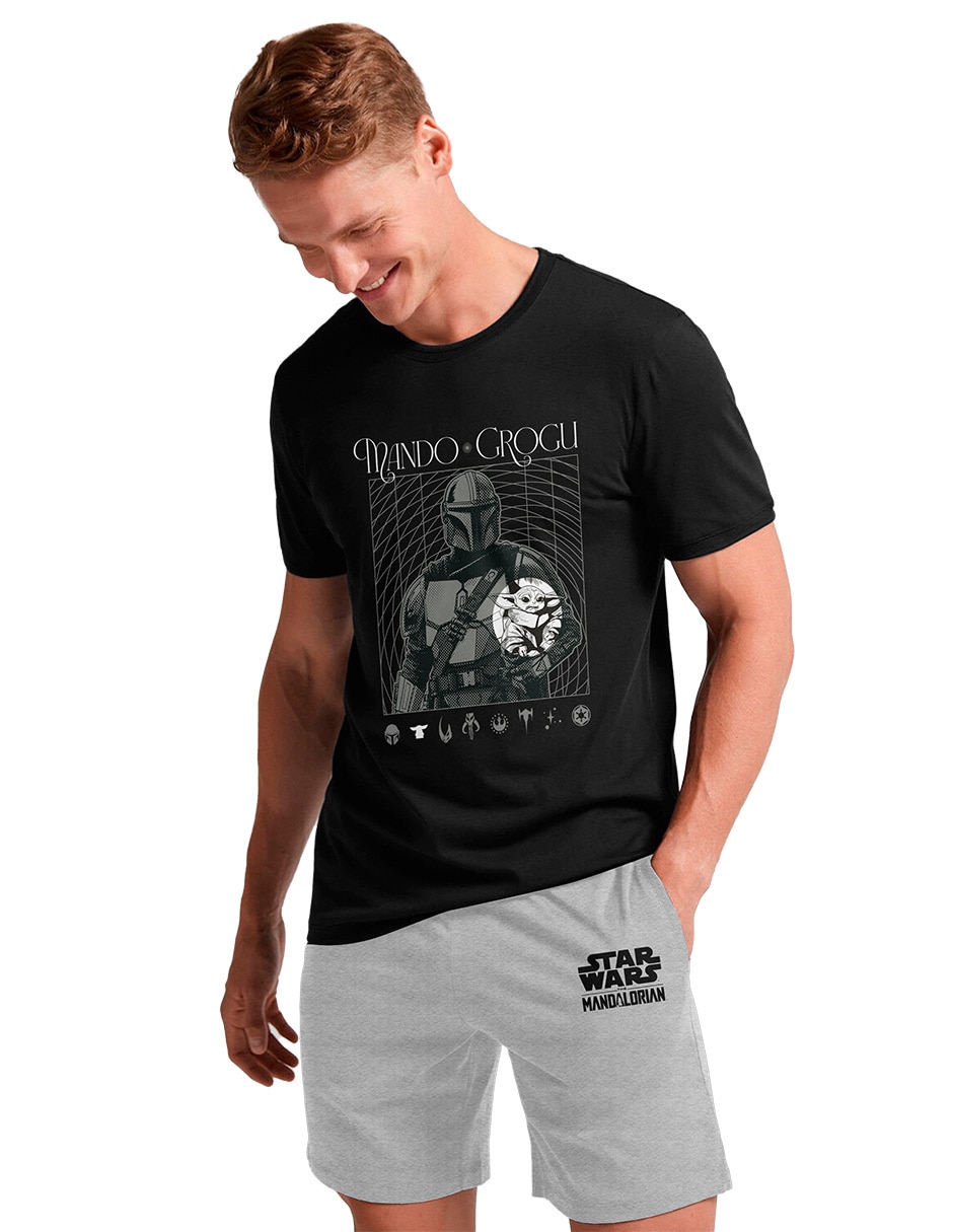 Conjunto pijama Star Wars The Mandalorian para hombre 4