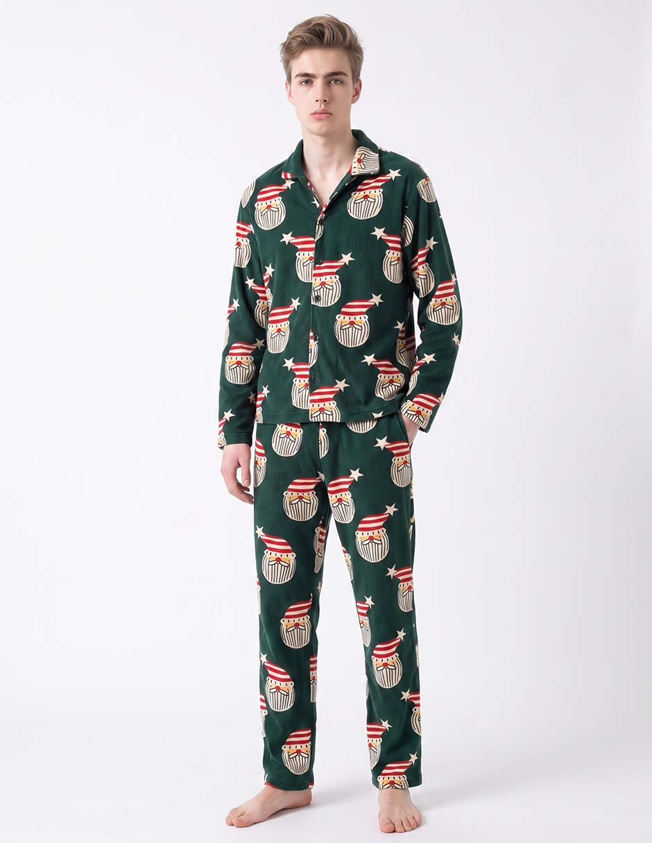 Conjunto pijama navideña para mujer 3