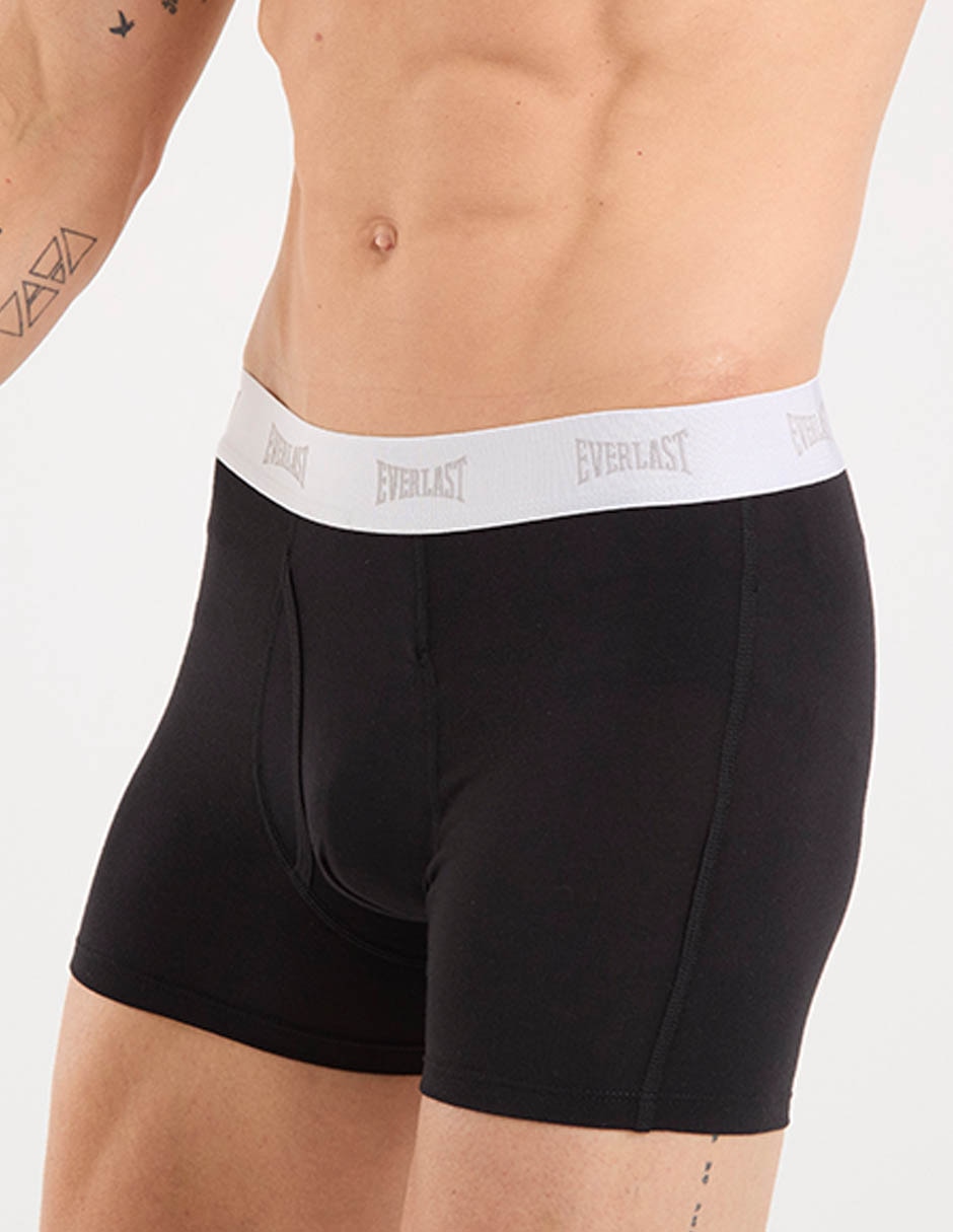 Set bóxer brief Everlast de algodón para hombre 6 piezas