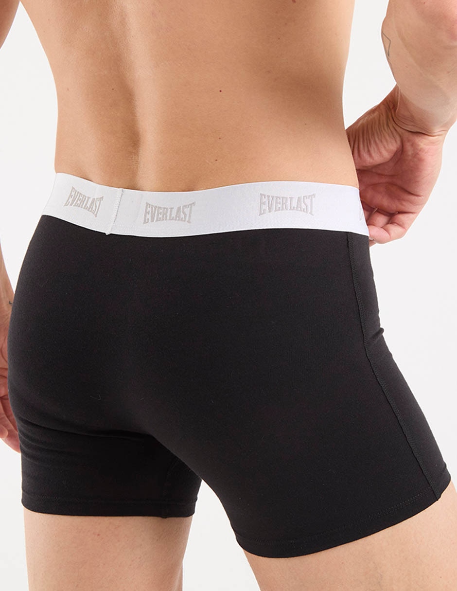 Set bóxer brief Everlast de algodón para hombre 6 piezas