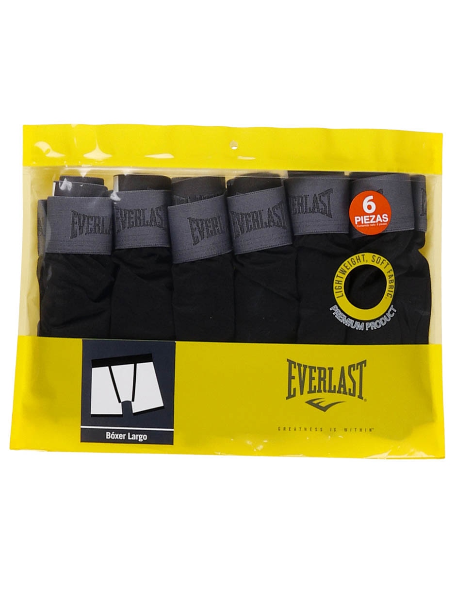 Set de Bóxer brief de algodón para hombre 6 piezas 6