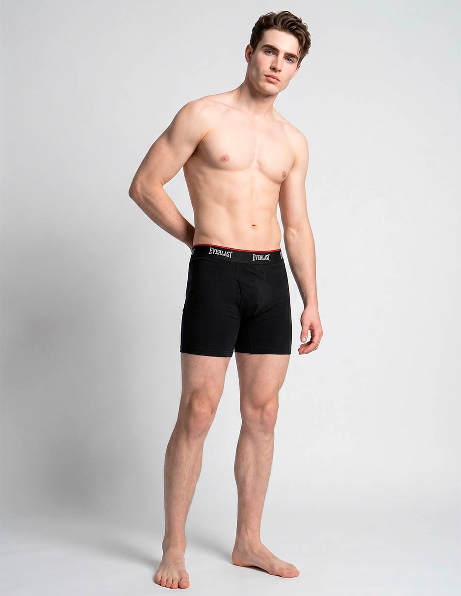 Set bóxer brief Everlast de algodón para hombre 3 piezas