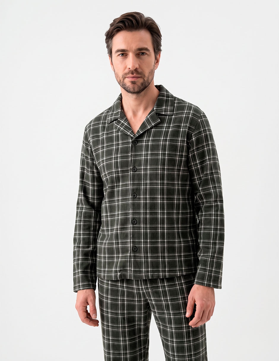 Pijama estampada para hombre 1