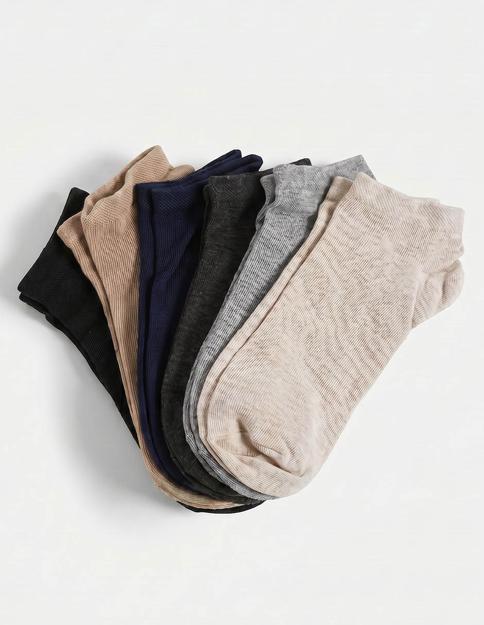 Set de tin para hombre 6 pares Set de tin para hombre 6 pares